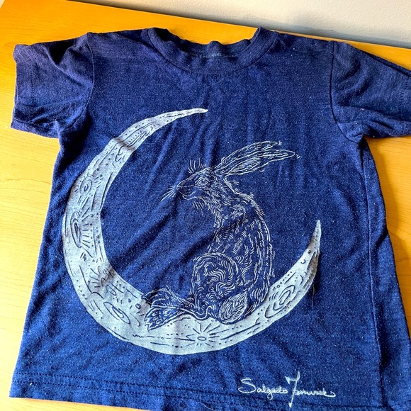 Salgado Fenwick t-shirt size 5, dark blue. - Picture 1 of 4